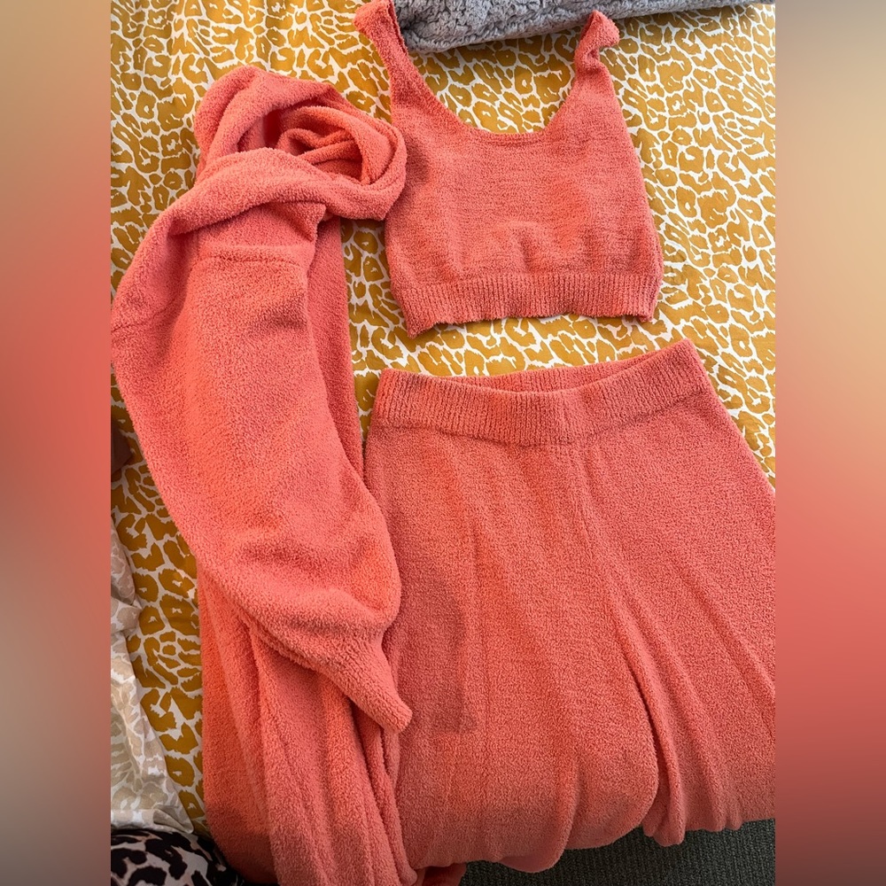 3-piece crop top set